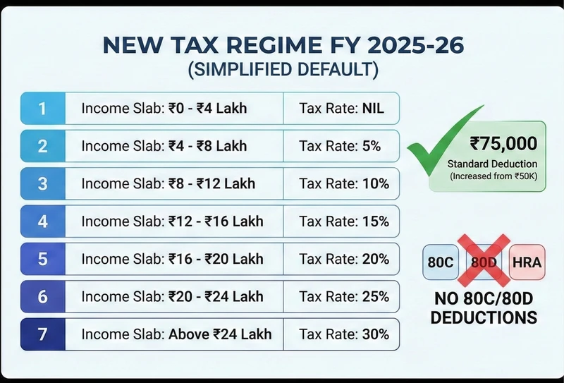 New Tax Regime Slabs Table